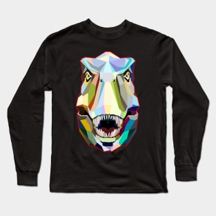 T-rex geometrical Long Sleeve T-Shirt